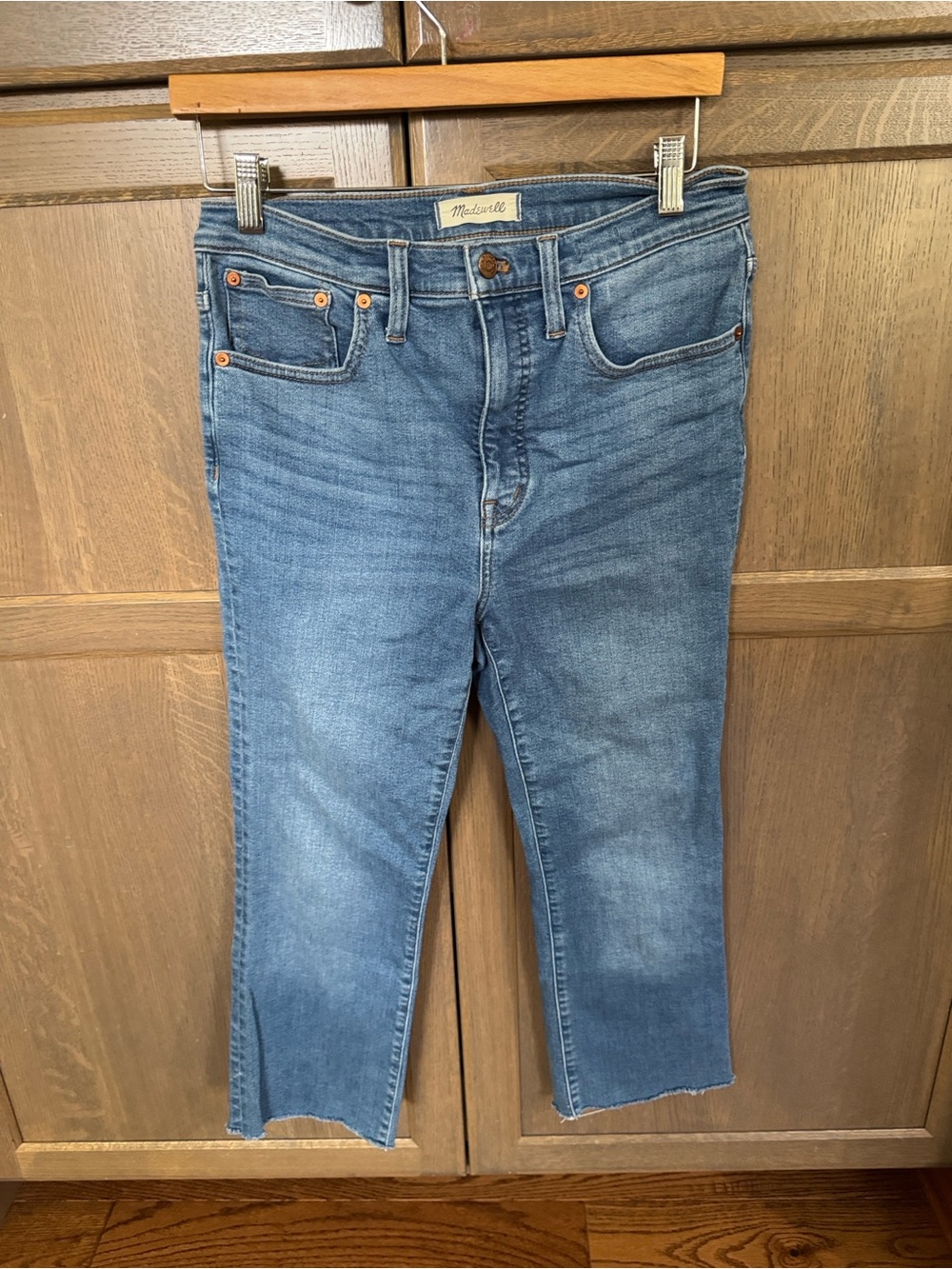 MADEWELL- cali denim boot cropped jeans